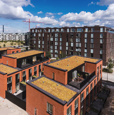 A. C. Meyers Vænge, København, Boligbyggeri, Erhverv, Retail, Industri, Projektering, ESG, MT Højgaard Danmark