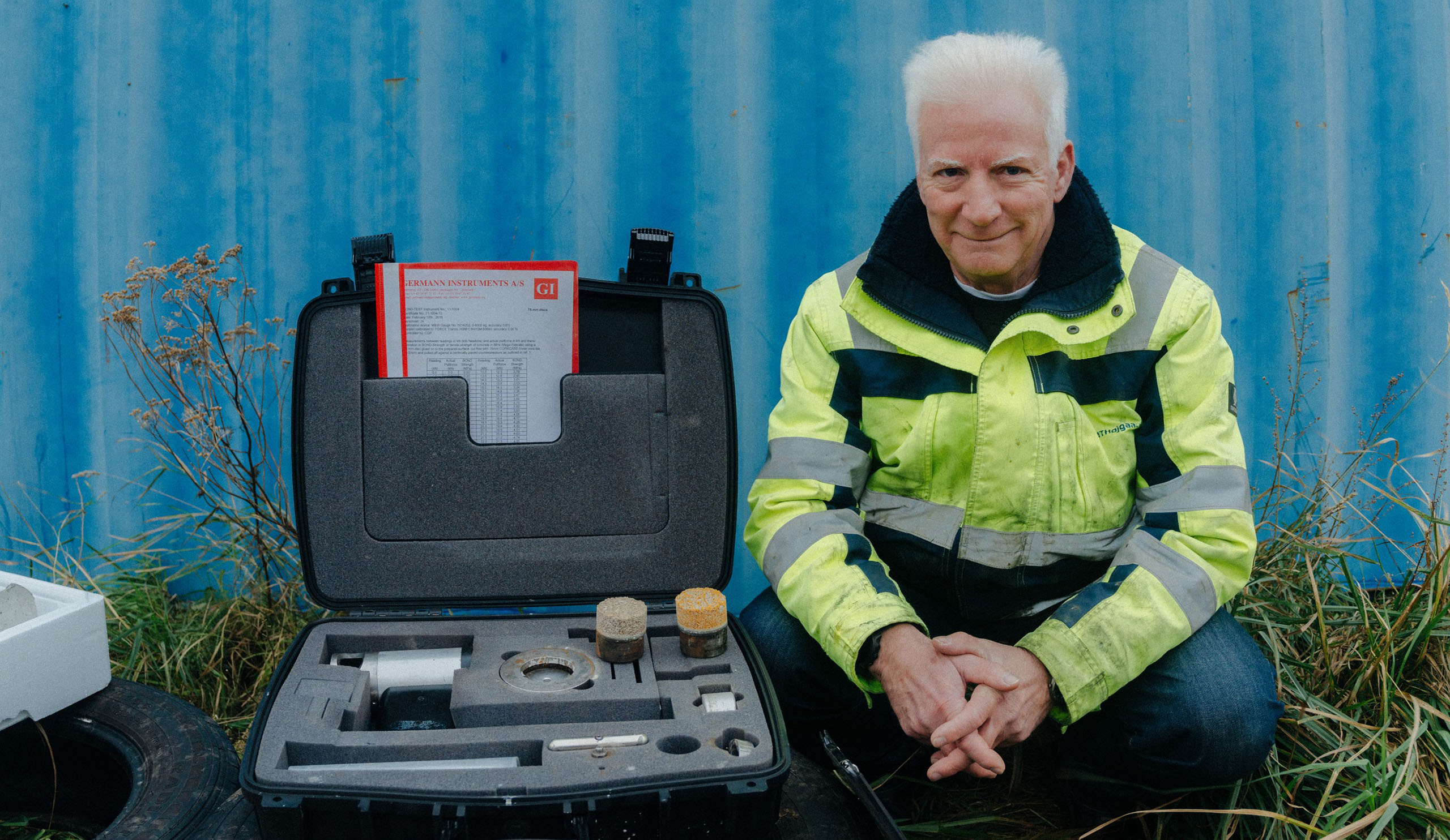 MT Højgaard Danmark medarbejderportræt af betontekniker Jack Rene Pedersen
