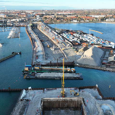 Nordhavnstunnelen, København,  Infrastruktur, Broer, Tunneler, MT Højgaard Danmark