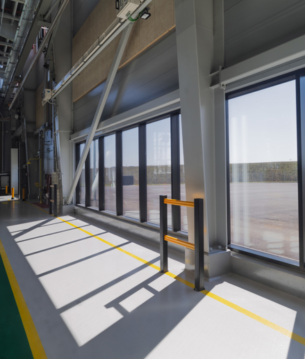 Vi har afleveret stort eltogsværksted til DSB i Brabrand