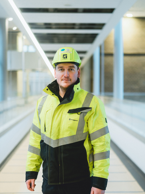 MT Højgaard Danmark medarbejderportræt af projektleder Peter Sadolin