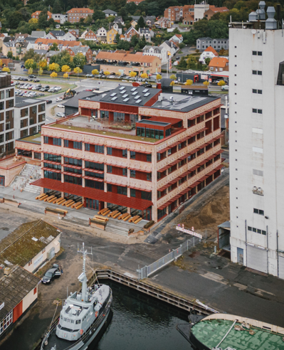 Campus Svendborg Havn, Svendborg, Uddannelse. Forskning, MT Højgaard Danmark