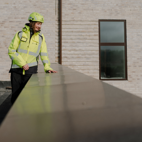 MT Højgaard Danmark medarbejderportræt af Emma Døssing