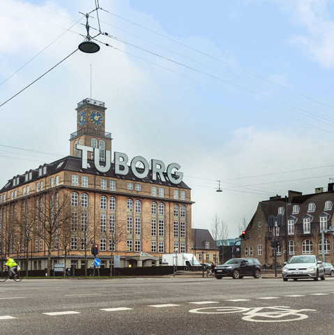 Tuborg Mineralvandsfabrik, MT Højgaard projekter, Sjælland, Fyn, Jylland