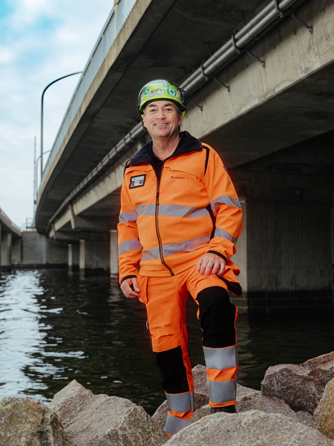 MT Højgaard Danmark medarbejderportræt af projektleder Claus Faber Johannesen