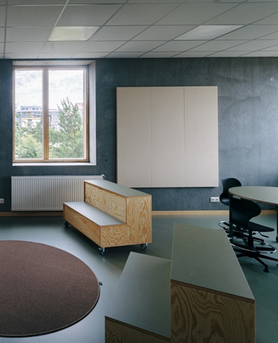 Klasseværelse på Kløverskolen