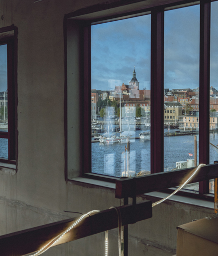 Campusbyggeri på havnen i Svendborg er lukket af for vinteren