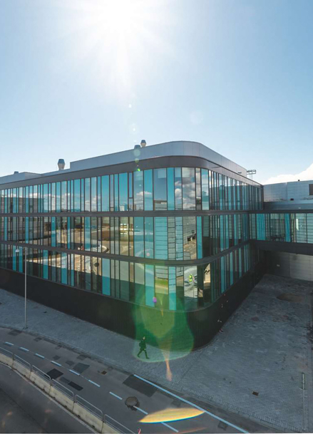 Bagagefabrik vest i Københavns Lufthavn