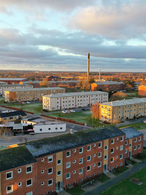 Boligforeningen Vesterport, Frederikshavn,  Renovering, MT Højgaard Danmark