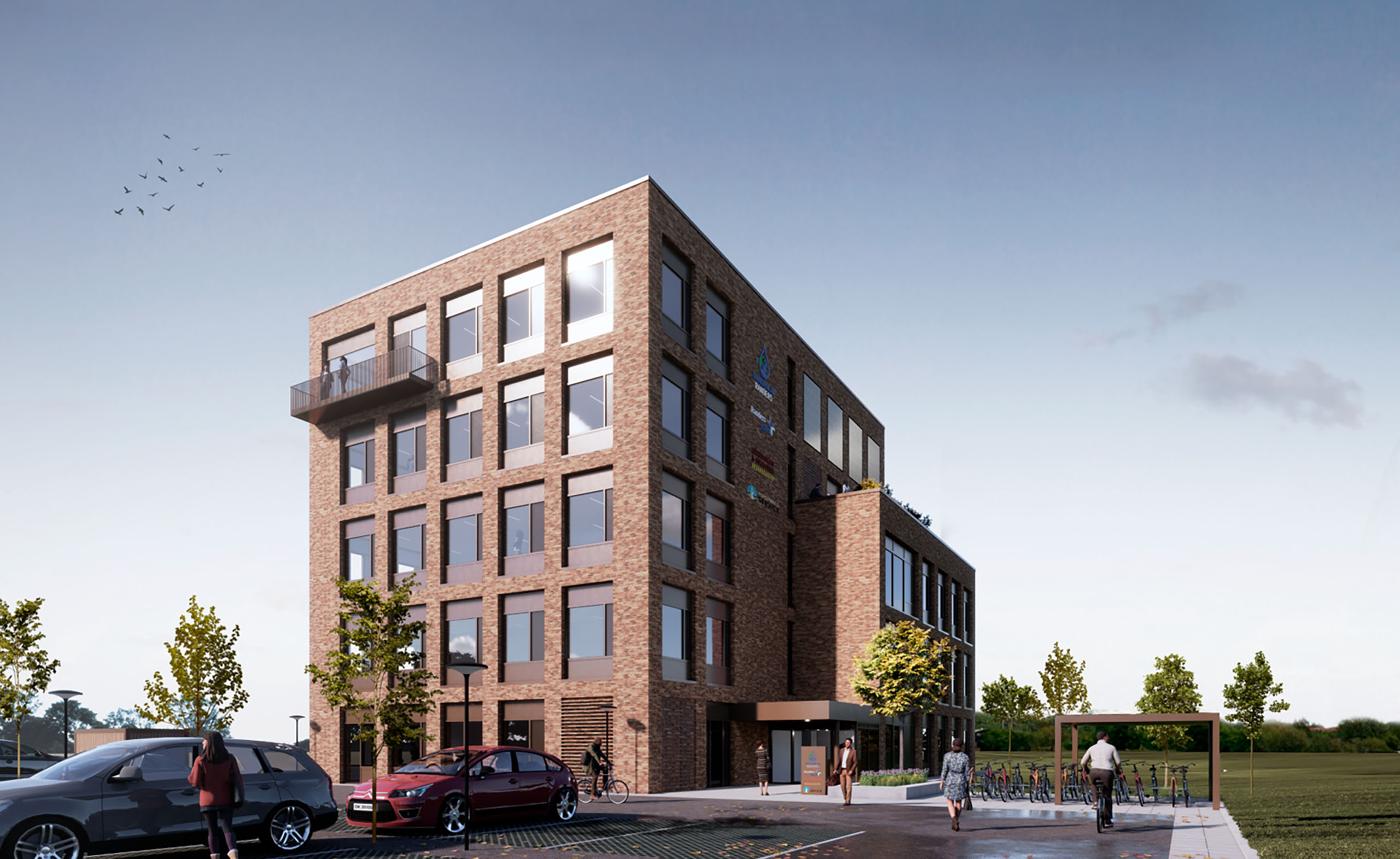 Nyt kontorhus for Vandmiljø Randers
