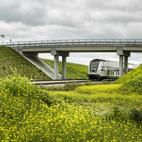 56 broer mellem Ringsted og Femern, Sjælland, Broer, Tunneler, Infrastruktur, Projektering, MT Højgaard Danmark