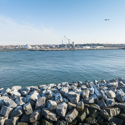 Rønne Havn Etape 2, Rønne, Vandbygning, MT Højgaard Danmark