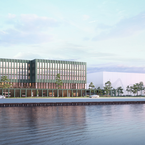 UNICEF-verdenslager, Visualisering PLH Arkitekter & Arkitektfirmaet Frost Larsen A/S