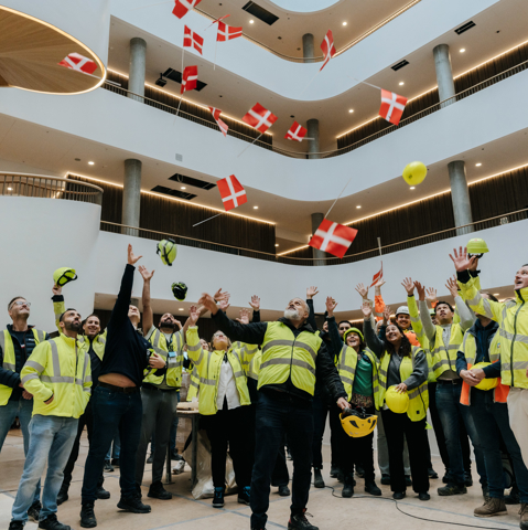 Medarbejdere hos MT Højgaard Danmark