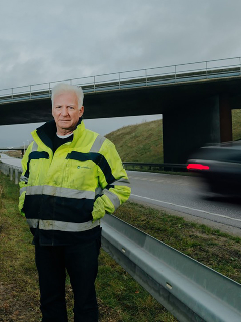 MT Højgaard Danmark medarbejderportræt af betontekniker Jack Rene Pedersen