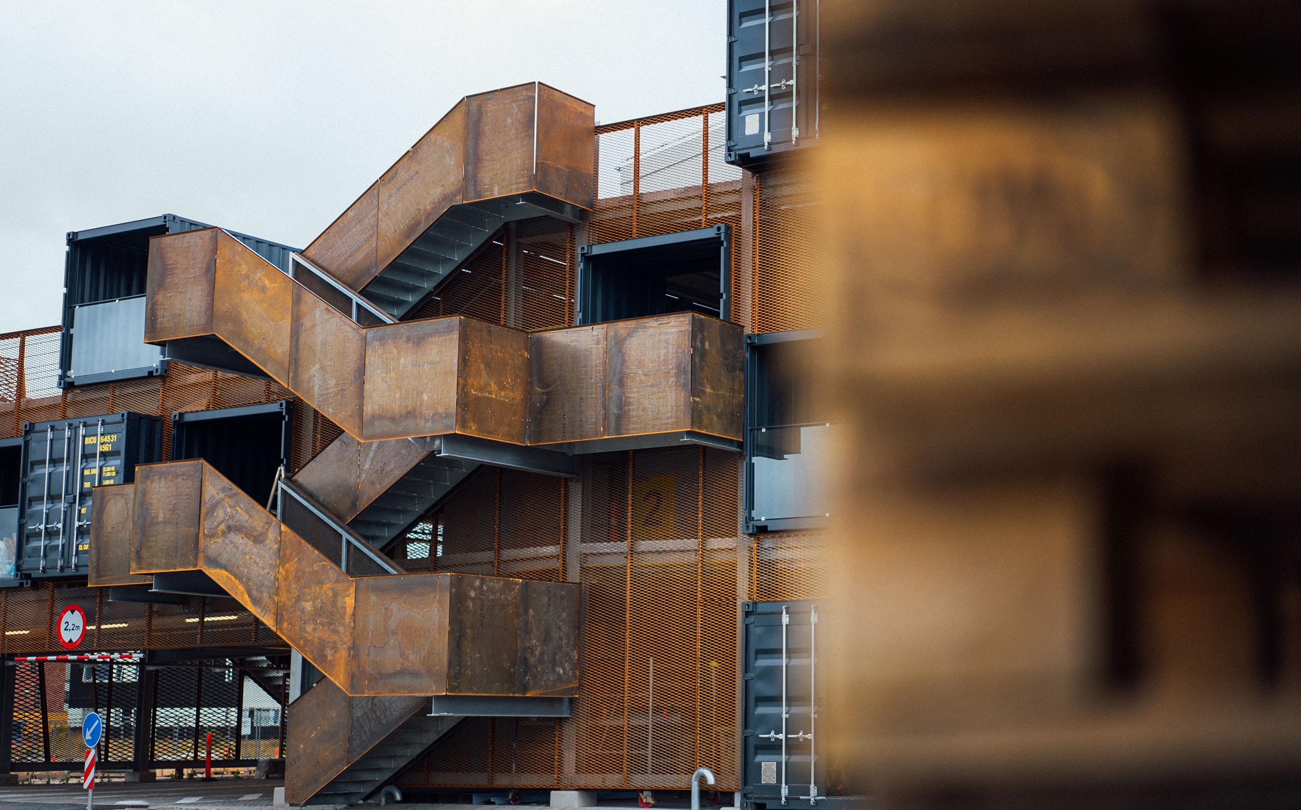 Bæredygtigt p-hus i stål tages nu i brug på Musicon