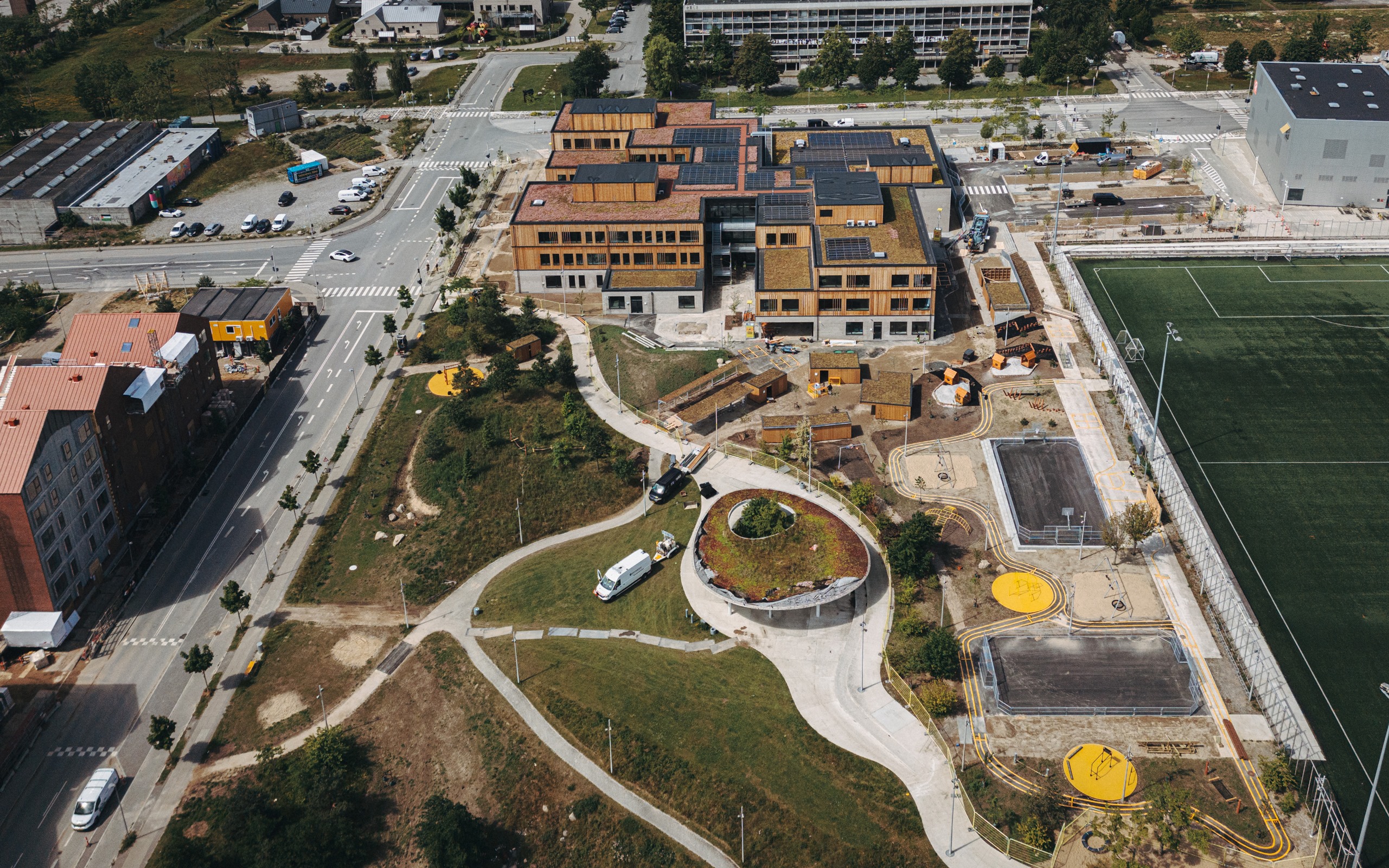MT Højgaard Danmark afleverer udskoling i Gellerup