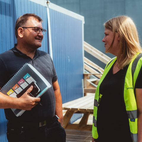 Medarbejdere hos MT Højgaard Danmark