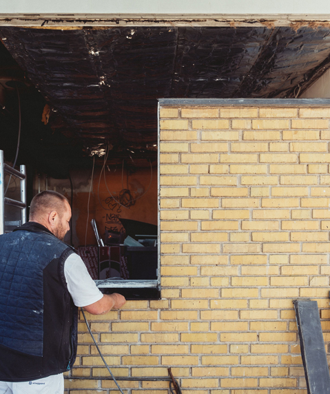 Kampsax Kollegiet, Lyngby, Renovering, MT Højgaard Danmark