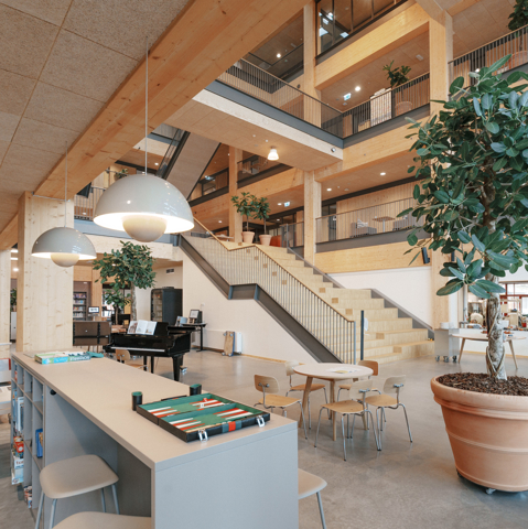 Campus Svendborg Havn, Svendborg, Uddannelse. Forskning, MT Højgaard Danmark