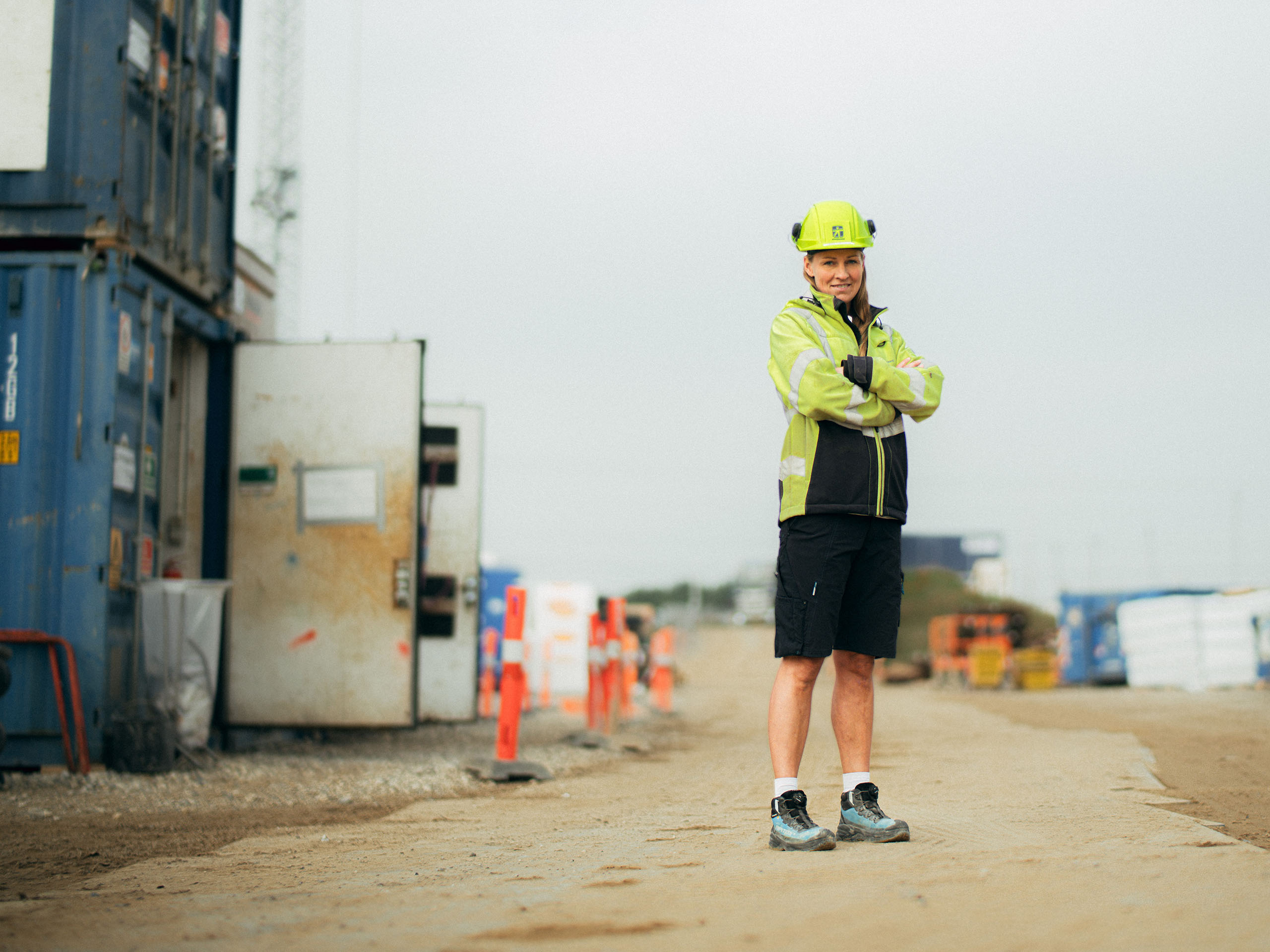 MT Højgaard Danmark medarbejderportræt af produktionsleder Heidi Lundstrøm Thranum
