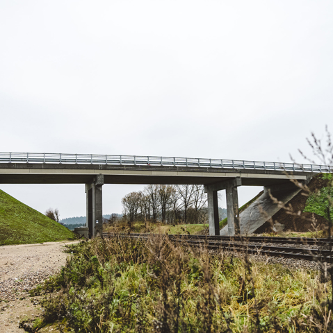 Jernbane mellem København og Ringsted, Sjælland,  Broer, Tunneler, Projektering, Infrastruktur, MT Højgaard Danamrk