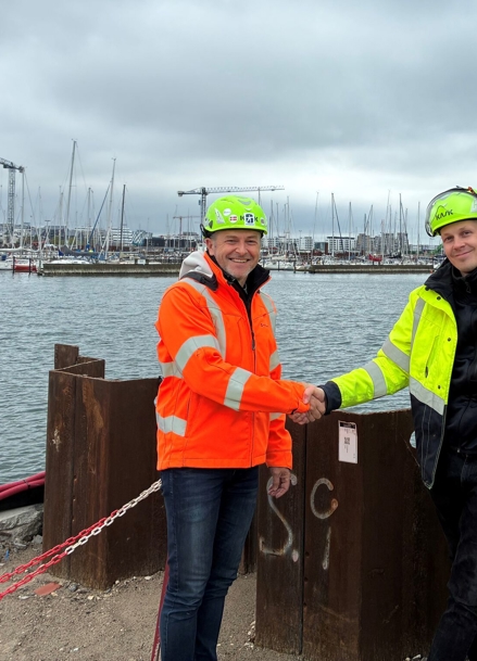 To projekter på én byggeplads i Nordhavn