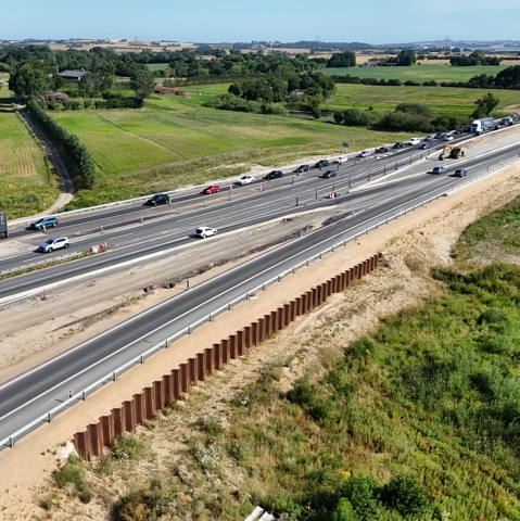MT Højgaard Danmark skal udvide Kalundborg-motorvejen for 365 millioner kroner