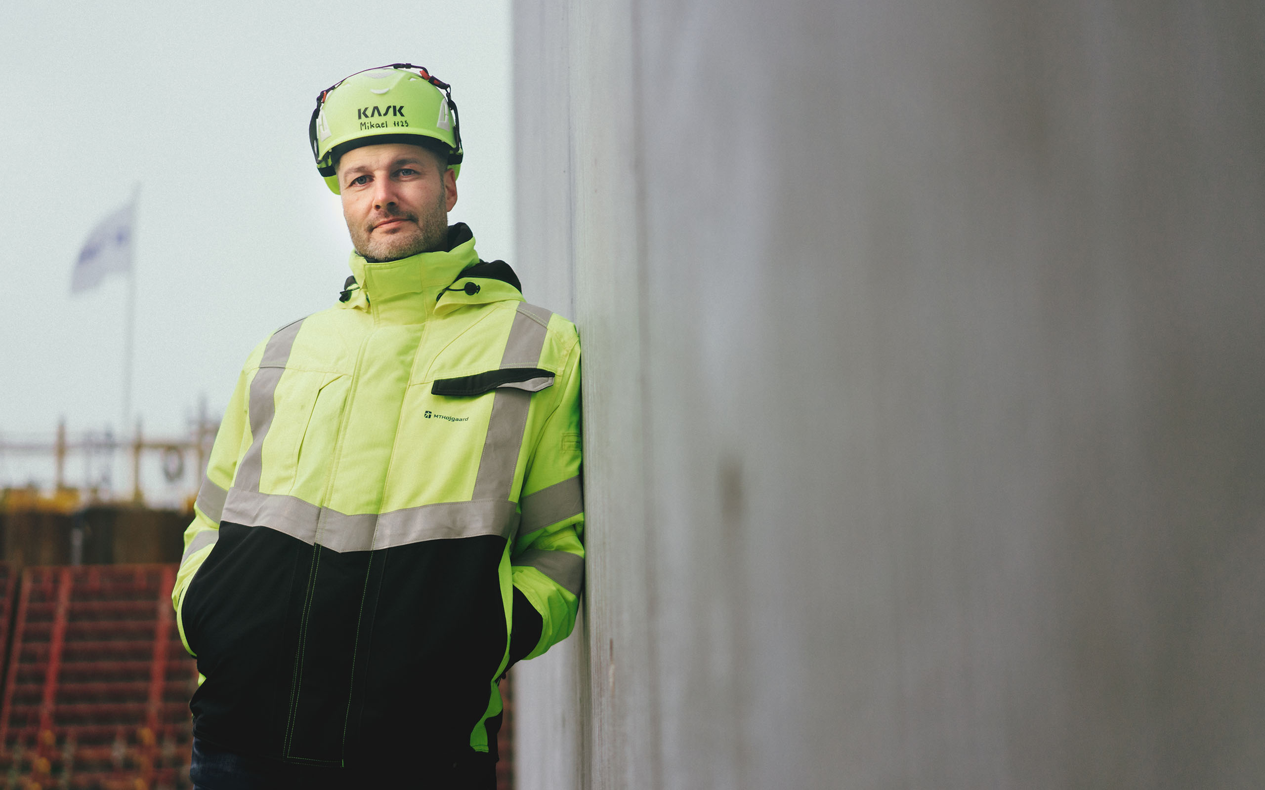 MT Højgaard Danmark medarbejderportræt af poduktionschef Mikael Lagesø