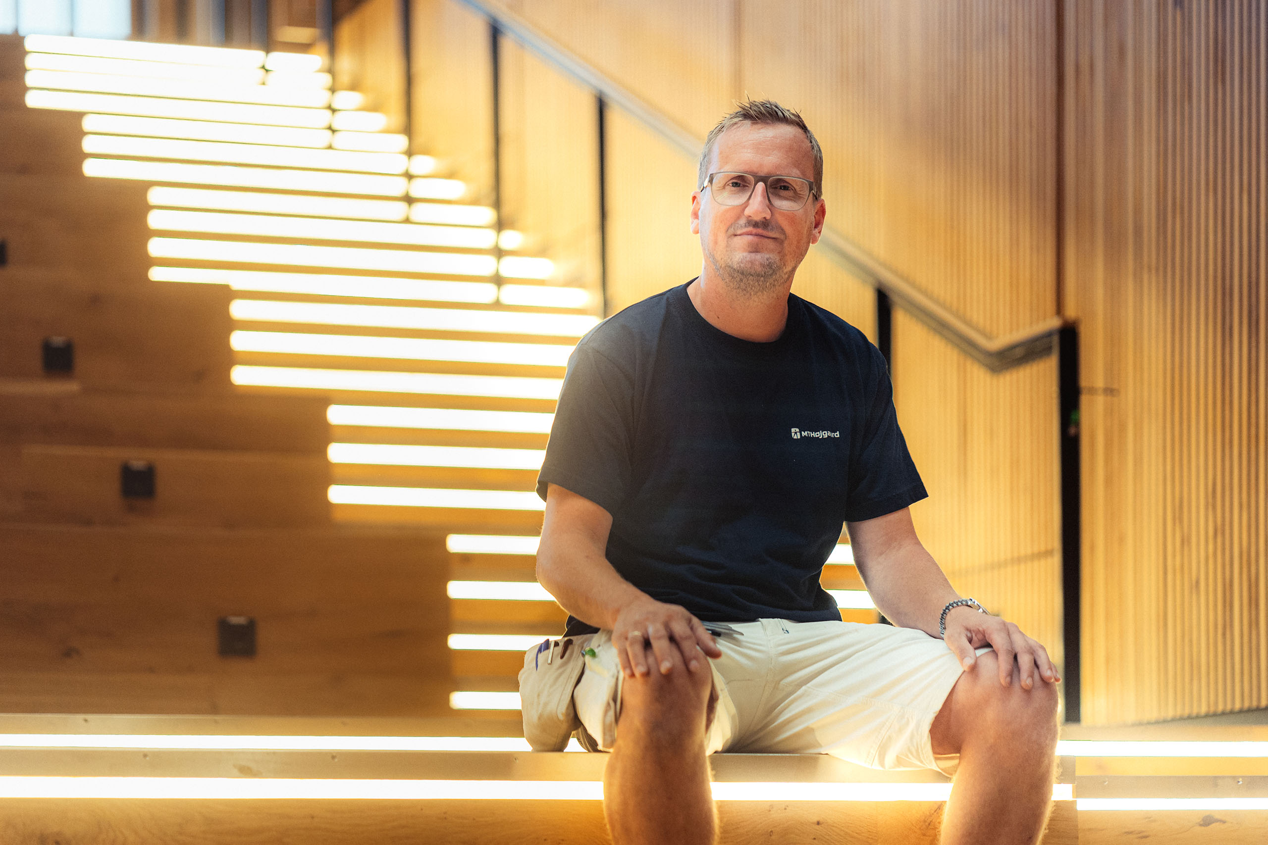 MT Højgaard Danmark medarbejderportræt af tømrerformand Jakob Voxen
